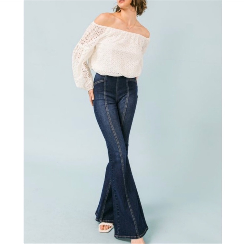 PENNY LANE Denim Trouser Pant